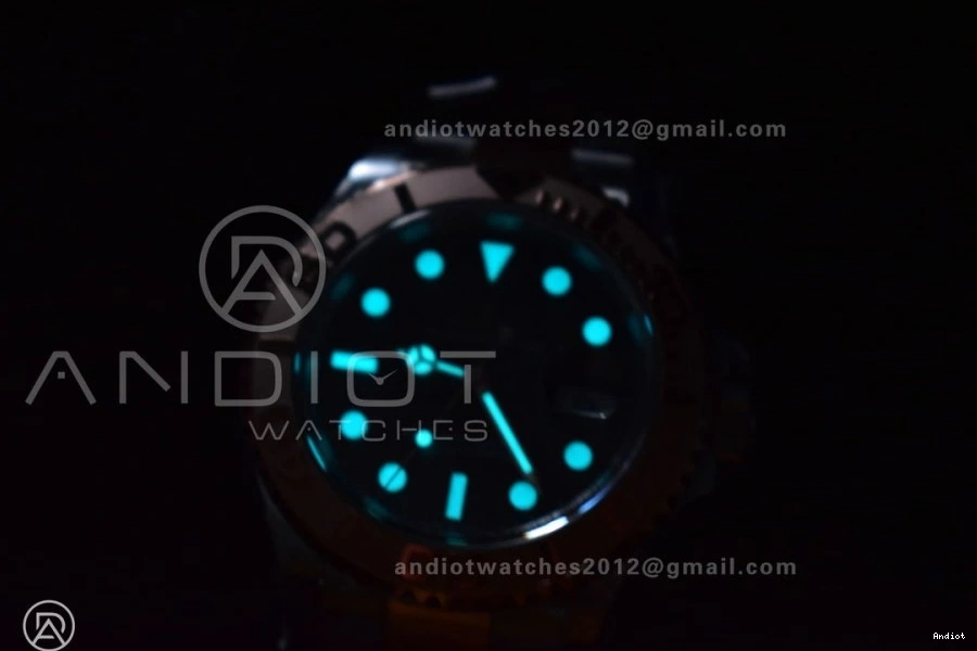 Black Edition Best Plated On Steel Clean Dial Rose 904L 1:1 126621 Bracelet SS Gold VR3235 Yacht-Master 0423